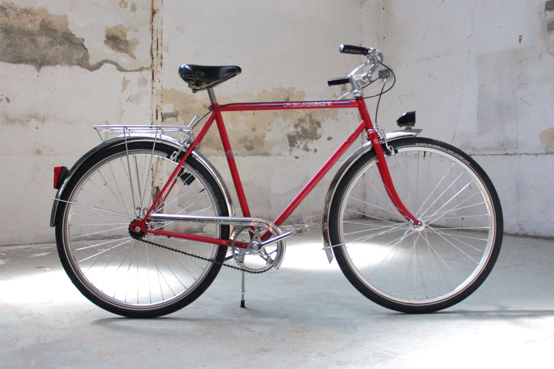 Bicyclette monovitesse, roue 650B, cadre 57 centimètres - Atelier bicyclette Rennes