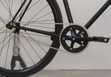 Bicyclette pour homme restauré dans notre atelier de Rennes